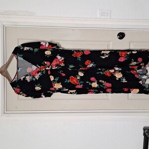 NWT Old Navy floral maxi dress